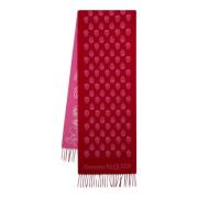 Wool scarves Alexander McQueen , Red , Dames