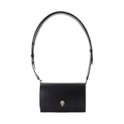 Leather shoulder-bags Alexander McQueen , Black , Dames