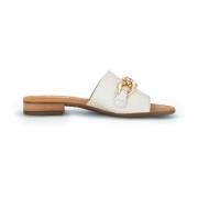 Comfort Slides Gabor , White , Dames