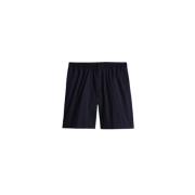 Blauwe Bermuda Shorts Katoen Aspesi , Blue , Heren