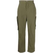 Khaki Cargo Broek met Ritszakken Henrik Vibskov , Green , Heren