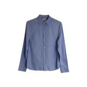 Pre-owned Cotton tops Gucci Vintage , Blue , Heren