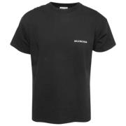 Pre-owned Cotton tops Balenciaga Vintage , Black , Dames