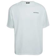 Pre-owned Cotton tops Balenciaga Vintage , White , Dames