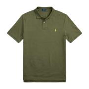 Klassiek Polo Shirt voor Mannen Polo Ralph Lauren , Green , Heren