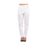 Damesmode Broek Luckylu , White , Dames