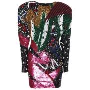 Pre-owned Fabric dresses Balmain Pre-owned , Multicolor , Dames