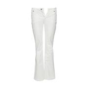 Pre-owned Cotton jeans Louis Vuitton Vintage , White , Dames