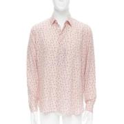 Pre-owned Silk tops Yves Saint Laurent Vintage , Pink , Heren