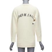 Pre-owned Wool tops Dior Vintage , Beige , Dames