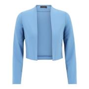 Casual Open Front Blazer Jas vera mont , Blue , Dames