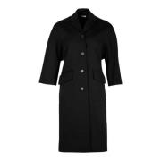 Pre-owned Polyester outerwear Miu Miu Pre-owned , Black , Dames