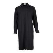 Pre-owned Wool dresses Hermès Vintage , Black , Dames