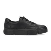 Zwarte Sneakers Rieker , Black , Dames