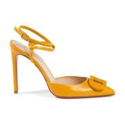 Mosterd Veterschoen Stiletto Pump Dee Ocleppo , Yellow , Dames