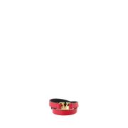 Dubbele VLogo Armband Valentino Garavani , Red , Dames