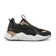 Zwart Witte Vrijetijdssneakers Puma , Black , Dames