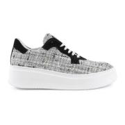 Boucle High Sole Sneaker Dee Ocleppo , Gray , Dames