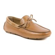 Italiaanse handgestikte leren loafers Dee Ocleppo , Brown , Heren