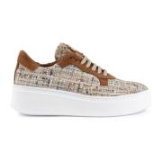 Boucle Hoge Zool Sneaker Dee Ocleppo , Brown , Dames