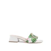 Canvas Flat Mule Sandalen Dee Ocleppo , Multicolor , Dames