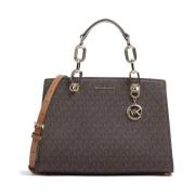 Bruine Satchel Handtas voor Vrouwen Michael Kors , Brown , Dames