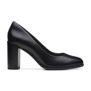 Zwarte Court Pumps voor Vrouwen Clarks , Black , Dames