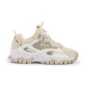 Marshmallow Vrijetijdssneakers Fila , Beige , Dames