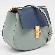 Pre-owned Leather shoulder-bags Chloé Pre-owned , Blue , Dames