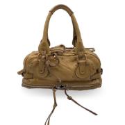 Pre-owned Leather handbags Chloé Pre-owned , Brown , Dames