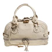 Pre-owned Leather handbags Chloé Pre-owned , Beige , Dames