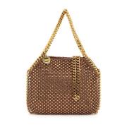 Mesh Crystal Mini Tas Falabella Stijl Stella McCartney , Brown , Dames