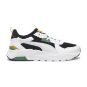 Zwart Zilver Wit Sneakers Puma , Multicolor , Heren