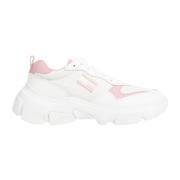 Roze Hybride Sneakers voor Vrouwen Tommy Jeans , Multicolor , Dames