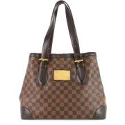 Pre-owned Canvas louis-vuitton-bags Louis Vuitton Vintage , Brown , Da...