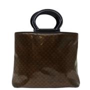 Pre-owned Canvas handbags Celine Vintage , Brown , Dames