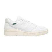 Leren Sneakers met Gedrukt en Geborduurd Logo New Balance , White , He...