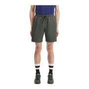 Geborduurde Logo Heren Shorts Fred Perry , Green , Heren