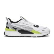 Witte Lime Pow Sneakers Puma , Multicolor , Heren