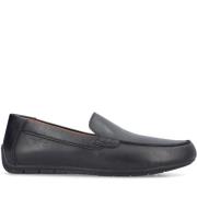 Klassieke Zwarte Gesloten Loafers Rieker , Black , Heren