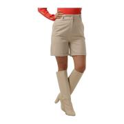 Ecru Bermuda Shorts Araz New Est'Seven , Beige , Dames