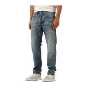 Vintage Loose Fit Jeans Butcher of Blue , Blue , Heren