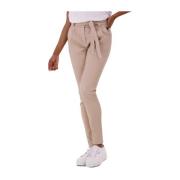 Stretch Broeken Paula Beige Ibana , Beige , Dames