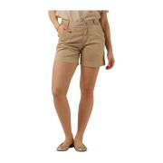 Stijlvolle Zomer Shorts Nukus , Beige , Dames