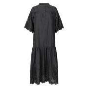 Midi Dresses Lollys Laundry , Black , Dames