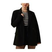 Zwarte Blazer voor Vrouwen Modström , Black , Dames