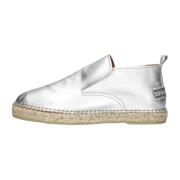 Metallic Espadrilles Elche Lofa Shabbies , Gray , Dames