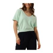 Groene Trendy Top KN LOU Catwalk Junkie , Green , Dames