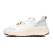 Lage Sneakers Grijs Suède Shabbies , White , Dames