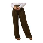 Bruine Carwyn Pants Damesbroek Modström , Brown , Dames